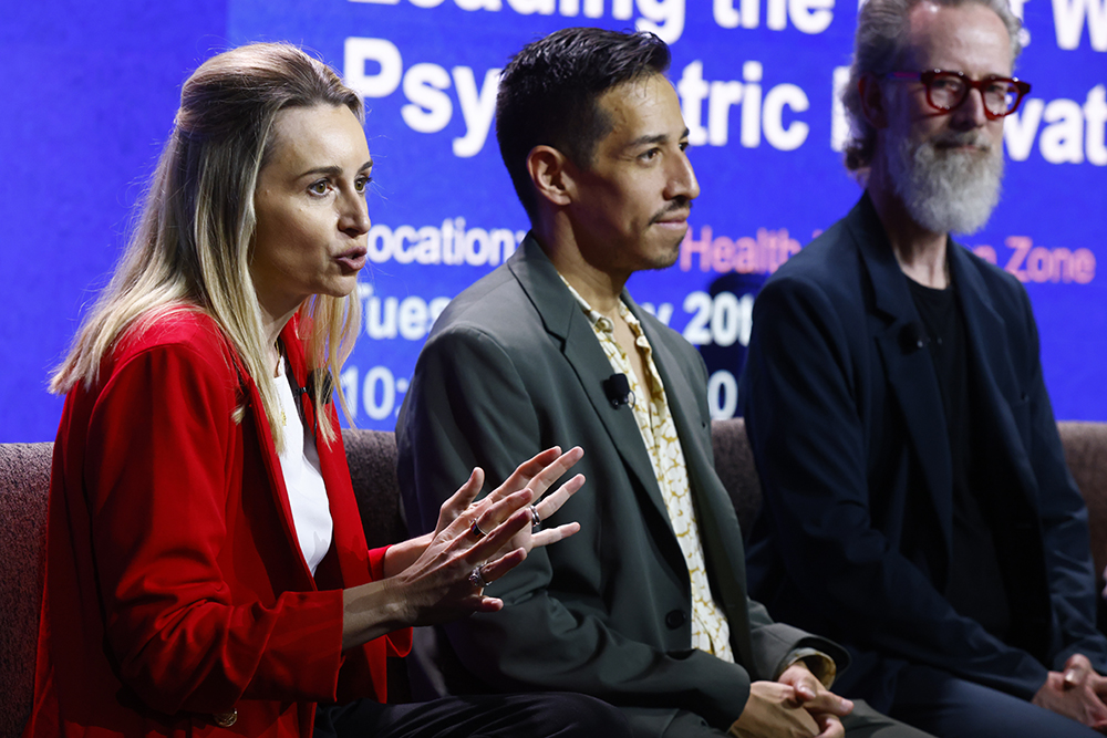 Panel of speakers onstage at the 2025 MHIZ