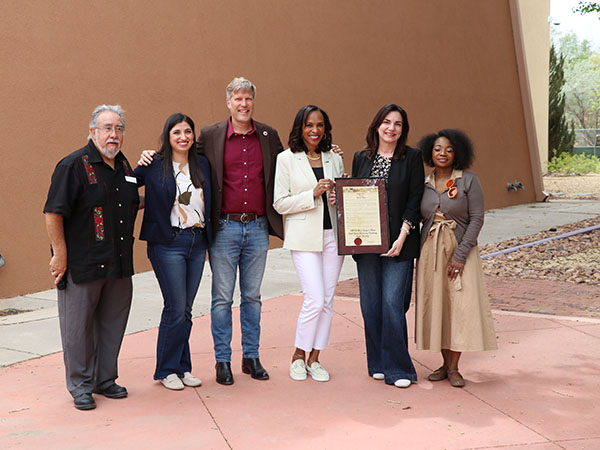 Group photo at MOORE Equity in Mental Health Community Fair