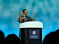 Dr. Marketa Wills at the 2026 Annual Meeting Opening Session